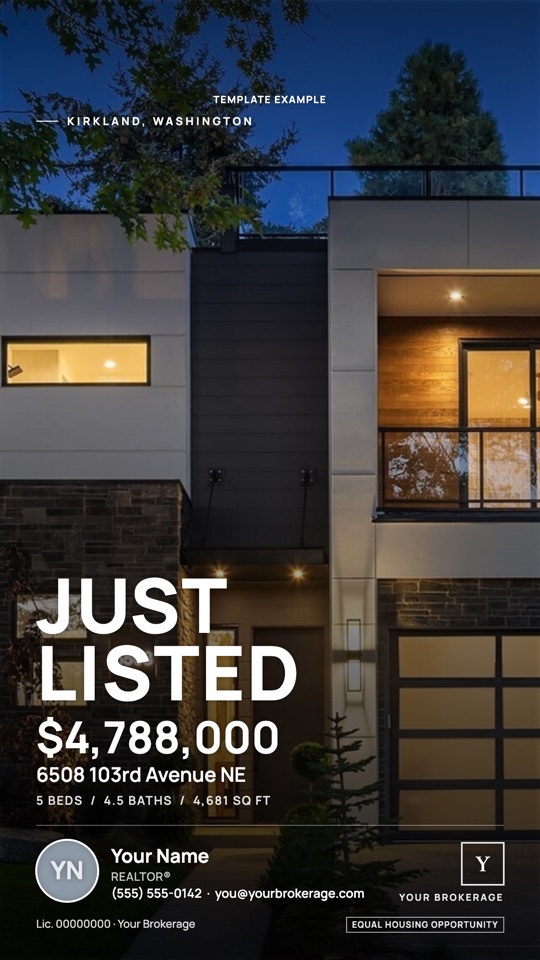 The Just Listed Story ListLit made for the same listing